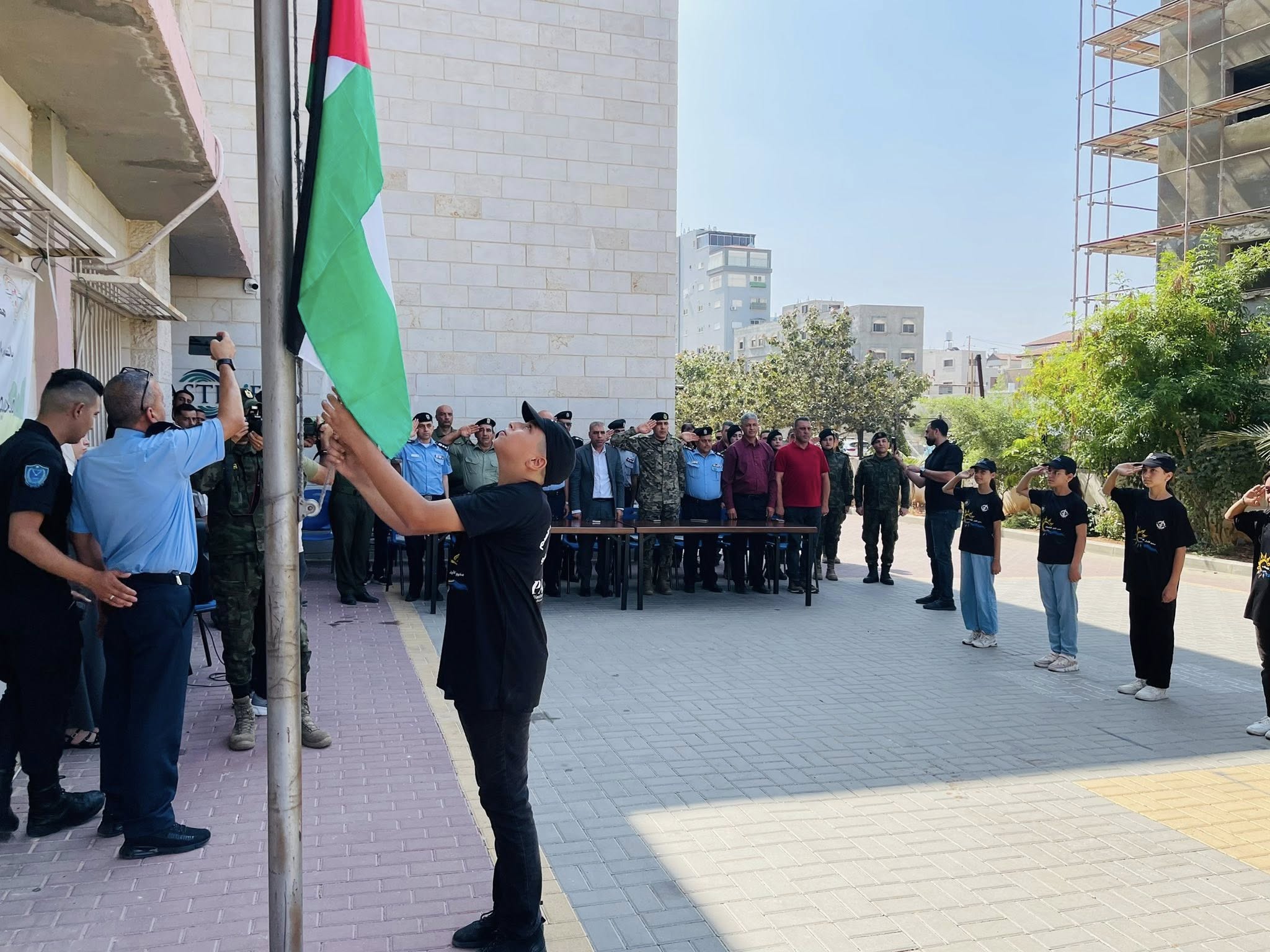 قلقيلية : اختتام مخيم الامل الفلسطيني