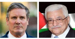 الرئيس محمود عباس يثمن تصريحات ستارمر التي أكد فيها بأن الدولة الفلسطينية حق غير قابل للتصرف لشعبنا