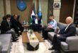 اللواء علام السقا يلتقي سفير جمهورية نيكاراغوا لدى دولة فلسطين