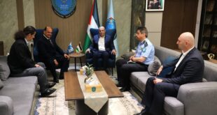 اللواء علام السقا يلتقي سفير جمهورية نيكاراغوا لدى دولة فلسطين