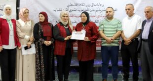 برعاية وزارة الثقافة الفلسطينية ، نادي أحباب اللغة العربية الفلسطيني يختتم مهرجان اللغة العربية السنوي الثامن للشباب
