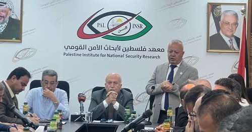 معهد فلسطين لأبحاث الأمن القومي ينظم ملتقى حواري لنخبة من الفاعلين في المشهد الاقتصادي والسياسي الفلسطيني