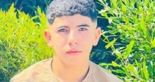 استشهاد الفتى عمرو علي خالد قبها برصاص الاحتلال في يعبد جنوب جنين