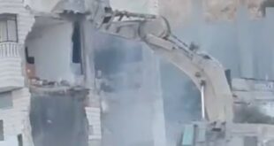 الاحتلال يهدم منزلا في روجيب شرق نابلس
