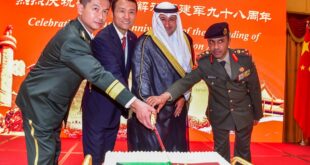 السفارة الصينية في الكويت تقيم حفل استقبال بمناسبة الذكرى الـ98 لتأسيس جيش التحرير الشعبي الصيني