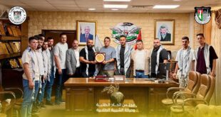 مجلس اتحاد الطلبة و حركة الشبيبة الطلابية في جامعة بوليتكنك فلسطين يلتقون بمدير جاهز الأمن الوقائي في الخليل السيد اللواء هلال عبد الحق "ابو الصامد"