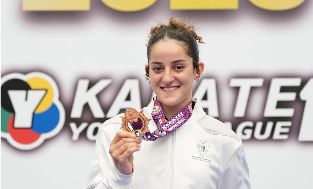 مريم بشارات تحصد ذهبية الدوري العالمي للكاراتيه في المكسيك