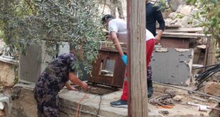 إنقاذ مواطنين من داخل بئر مياه غرب رام الله والبيرة