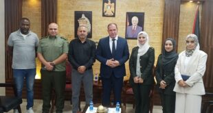 اللواء د. كميل يلتقي مع رئيس النيابة العسكرية بطولكرم ومدير الاستخبارات