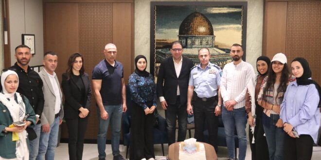 اللواء علام السقا يستقبل وفداً من قيادة الشبيبة الفتحاوية ويؤكد على تعزيز الشراكة لخدمة الشباب والجامعات