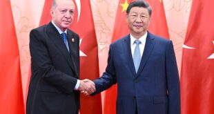 رئيس الصين شي يلتقي نظيره التركي رجب طيب أردوغان