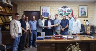 وفد أكاديمي من جامعة الخليل يلتقي بمدير جهاز الأمن الوقائي السيد اللواء هلال عبد الحق "ابو الصامد"
