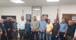 الشرطة وبلديات غرب محافظة سلفيت تبحثان انشاء مركز شرطة مجتمعي جديد في بلدة بديا