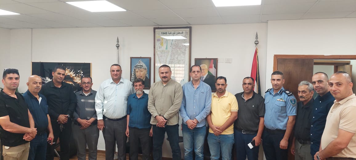 الشرطة وبلديات غرب محافظة سلفيت تبحثان انشاء مركز شرطة مجتمعي جديد في بلدة بديا 
