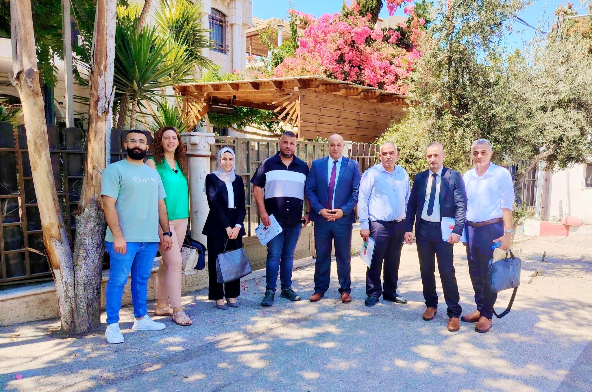 محافظة بيت لحم تلتقي وفد الدورة التدريبية في التنمية الزراعية المستدامة التي تعقد في الصين