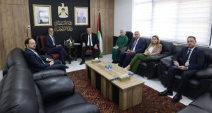 وزير الداخلية اللواء زياد هب الريح يلتقي رئيس مكتب تمثيل البرازيل