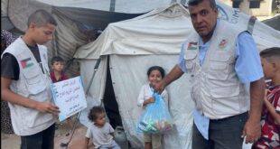 "زاد كردستان".. مبادرة إنسانية جديدة لإغاثة نازحي غزة