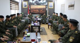 قائد قوات الأمن الوطني يتفقد قيادة منطقة سلفيت ويشيد بالجهود المبذولة