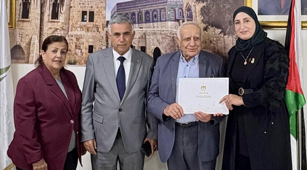 مستشارة محافظ القدس الدكتورة تهاني اللوزي تلتقي برئيس المجلس الأعلى للإبداع والتميّز