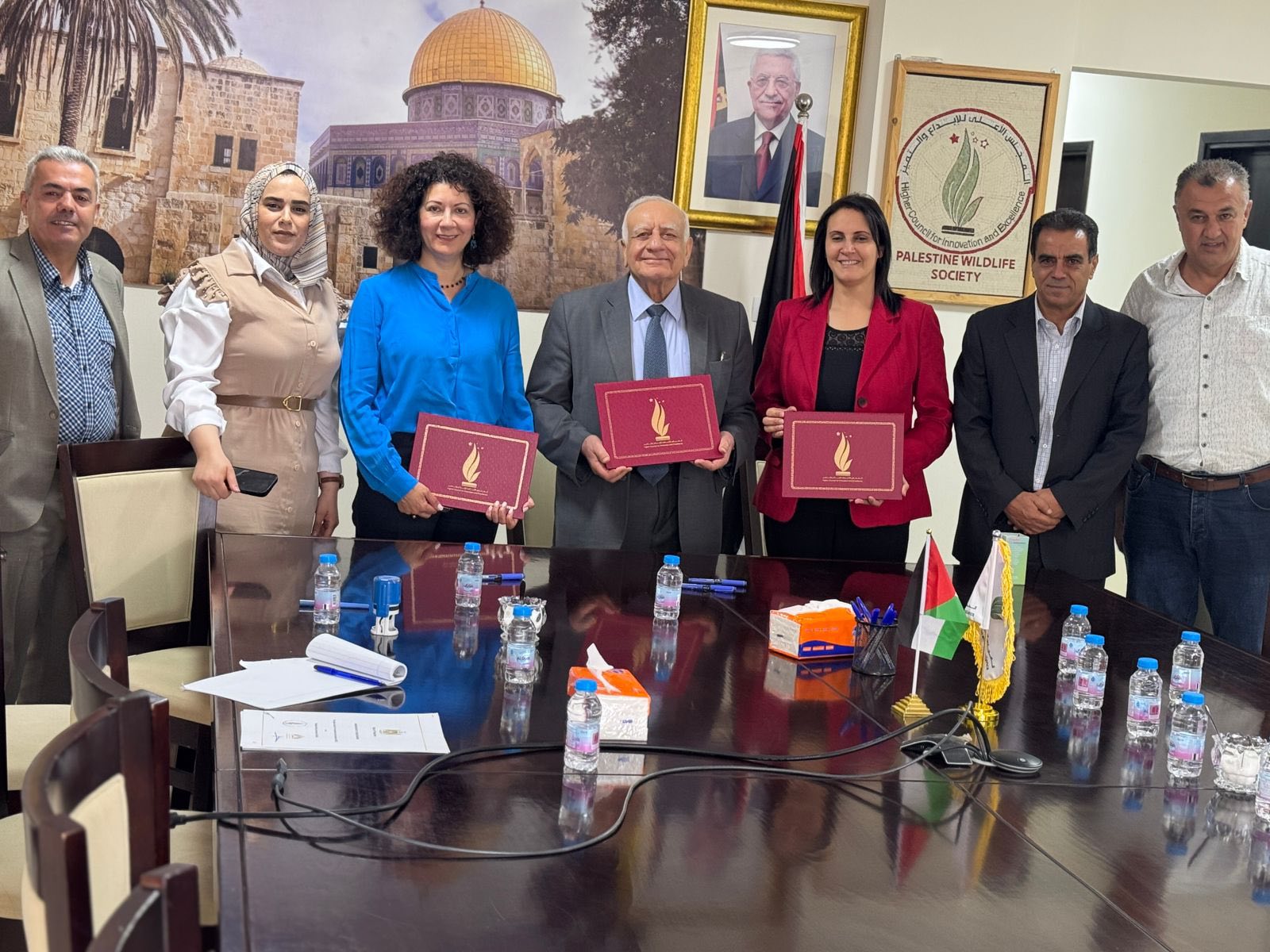توقيع مذكرة تفاهم لدعم الشباب والمبدعين الفلسطينيين بين المجلس الأعلى للإبداع والتميز ونقابة العلوم المعلوماتية التكنولوجية وجامعة دار الكلمة
