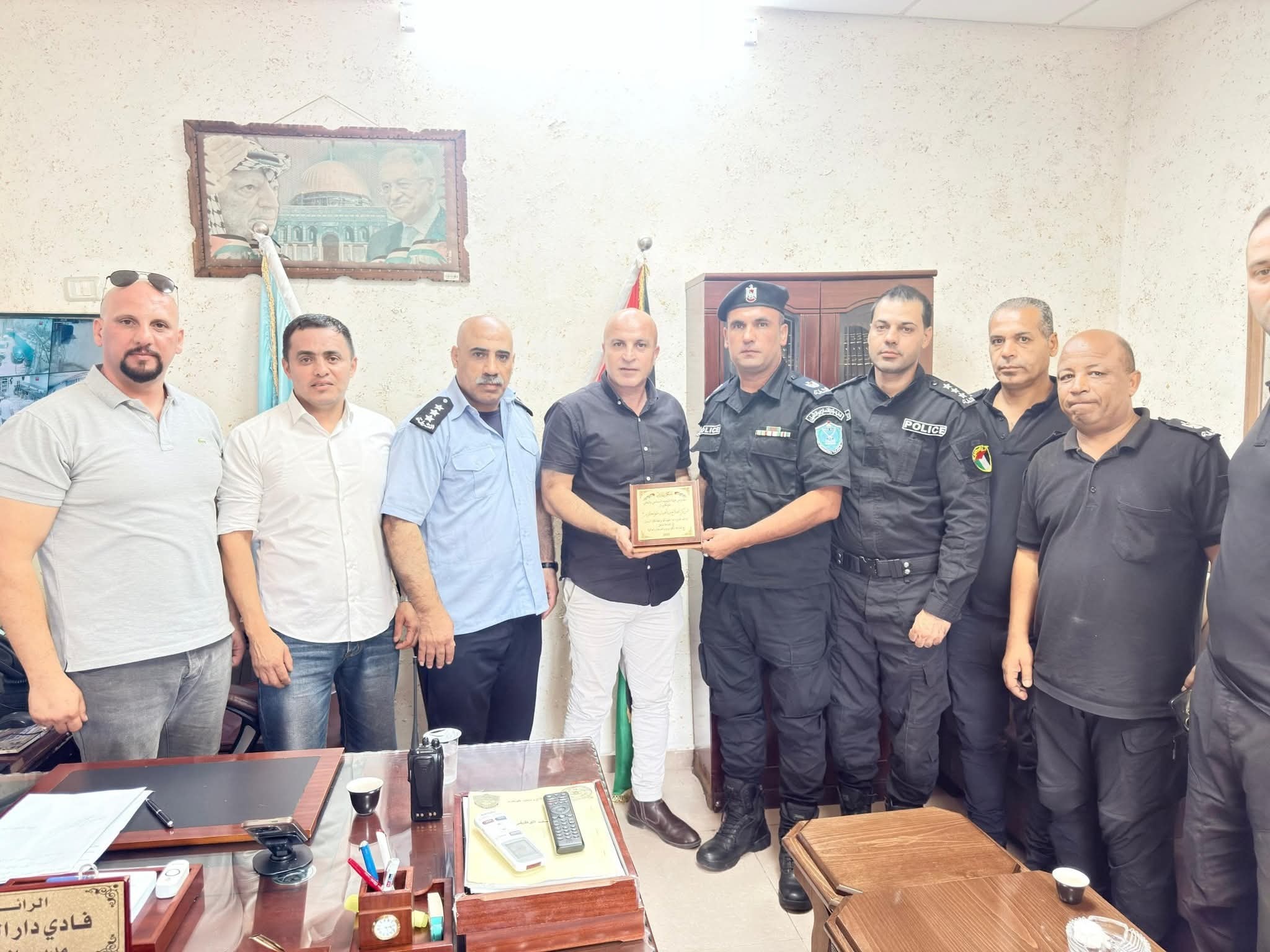 التوجيه السياسي يلتقي منتسبي مركز الإصلاح والتأهيل في طولكرم