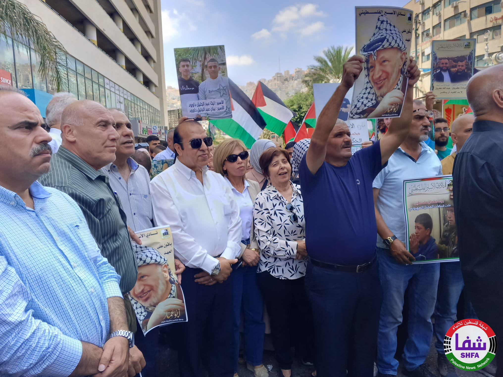 مسيرات حاشدة في مدن الضفة بـ"اليوم الوطني" لنصرة غزة والأسرى