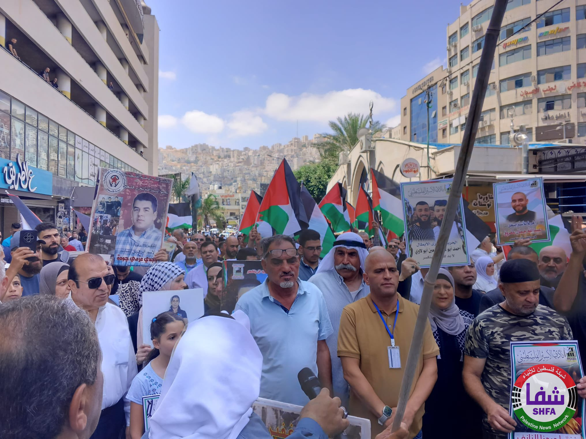 مسيرات حاشدة في مدن الضفة بـ"اليوم الوطني" لنصرة غزة والأسرى