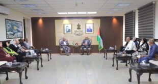 حمايل يستقبل وفد من جبهة النضال الشعبي