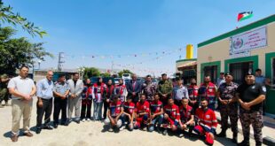 الأمن الوطني يستقبل مدير الدفاع المدني في محافظة طوباس