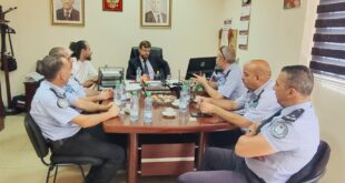 وفد من الشرطة يزور البيت الروسي في بيت لحم ويلتقون مع الدكتور تيموفي بوكوف