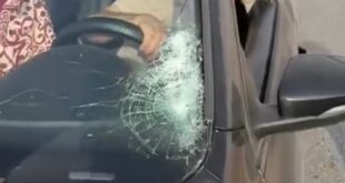 مستوطنون يهاجمون مركبات المواطنين على طريق المعرجات بالقرب من أريحا