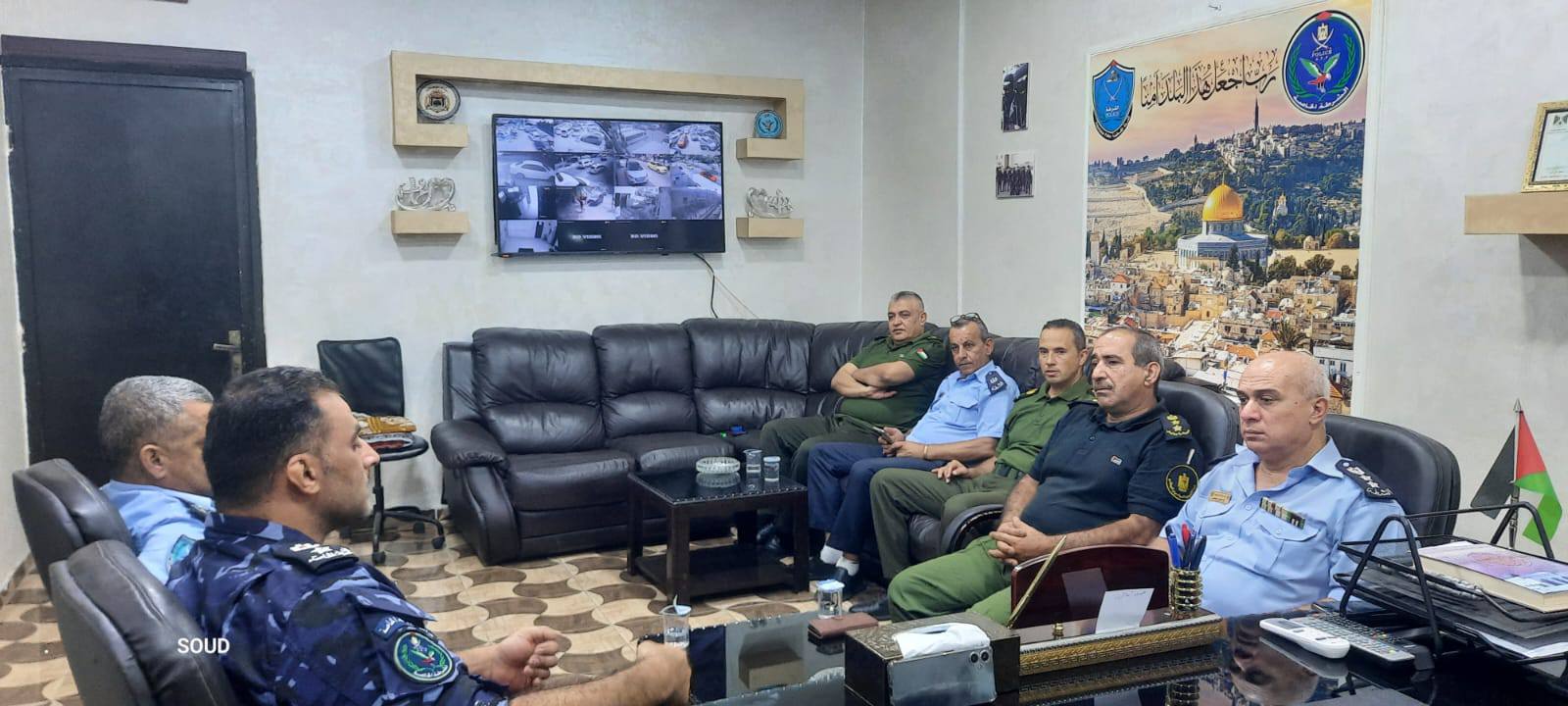 قلقيلية : مديرية التوجيه السياسي تنظّم محاضرة لمنتسبي الشرطة الخاصة ‏
