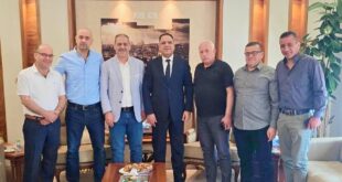 محافظ سلفيت يزور مدير عام جهاز الاستخبارات العسكرية