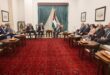 الرئيس عباس يستقبل عضوَي مجلس الشيوخ الأميركي السيناتور كريس فان هولن والسيناتور جيف ميركلي