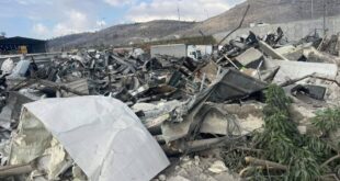 جيش الاحتلال يهدم محالا تجارية في سوق الخضار المركزي في بيتا جنوب نابلس