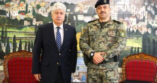 قائد قوات الأمن الوطني الفلسطيني اللواء العبد ابراهيم خليل يستقبل د. أحمد مجدلاني لبحث سبل تعزيز التعاون المشترك