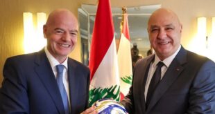 الرئيس اللبناني عون يلتقي رئيس « فيفا » في نيويورك