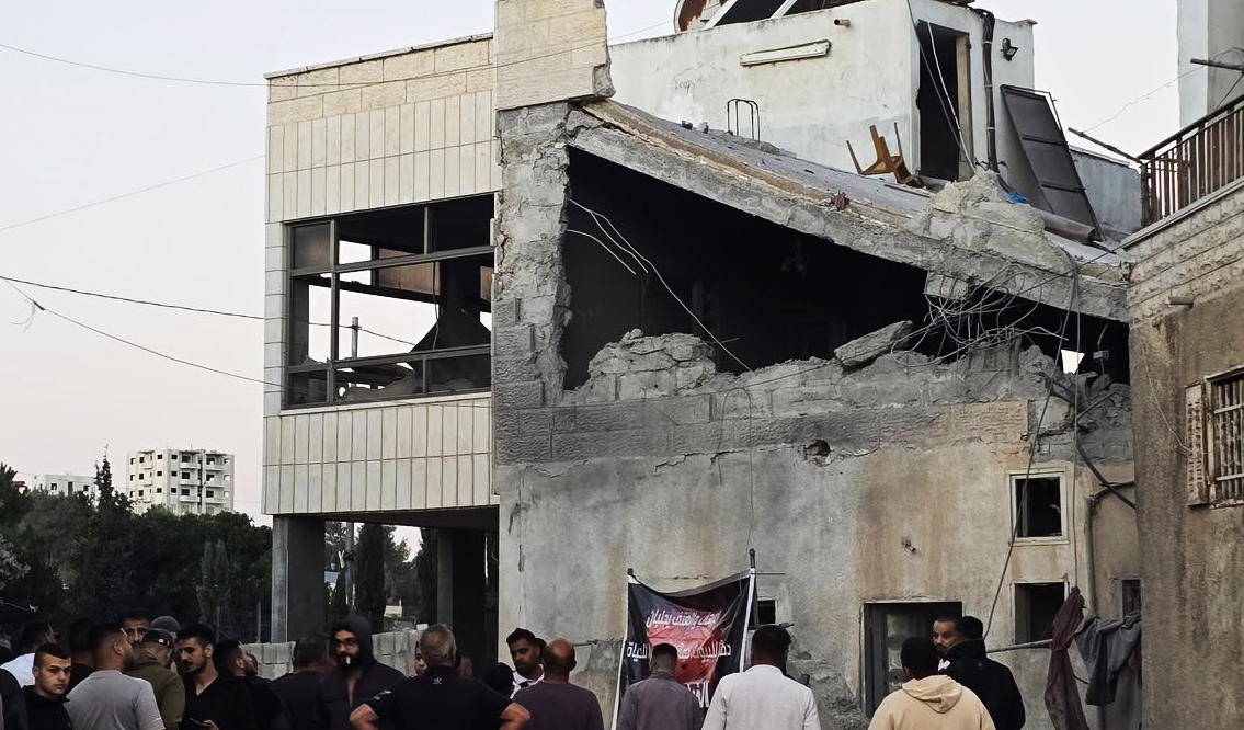 الاحتلال يفجر منزل الشهيد مثنى عمرو في القبيبة شمال القدس