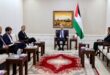 حسين الشيخ يبحث مع القنصل الفرنسي مستجدات مؤتمر نيويورك