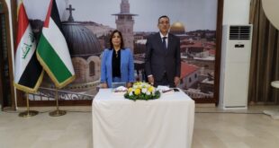 وزيرة شؤون المرأة تلتقي نساء الجالية الفلسطينية ورابطة المرأة العراقية في بغداد