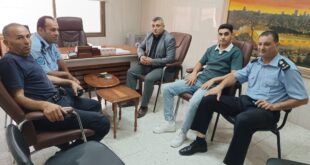 التوجيه السياسي يستكمل برنامجه التوعوي لمنتسبي المؤسسة الأمنية ‏في طولكرم