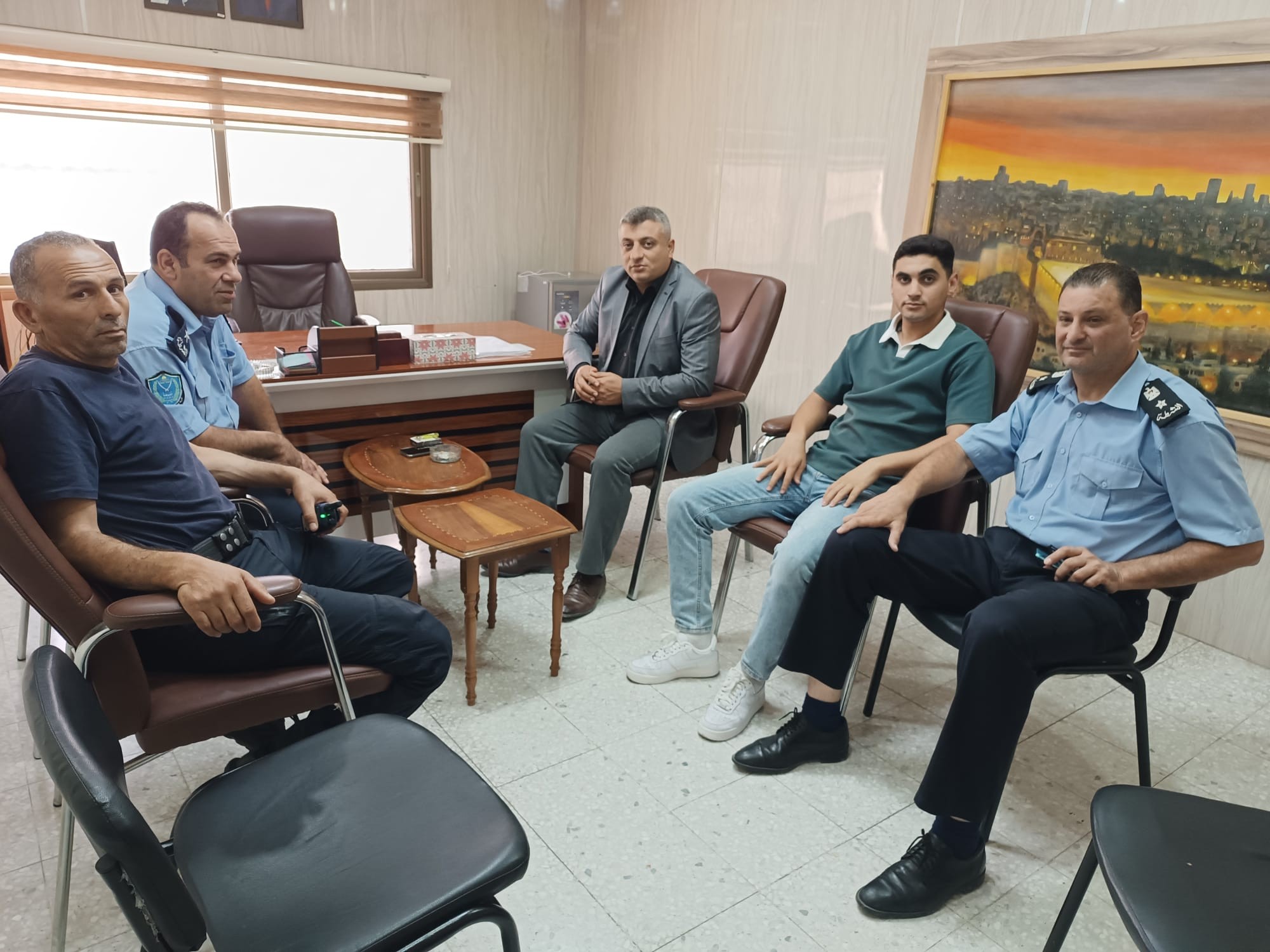 التوجيه السياسي يستكمل برنامجه التوعوي لمنتسبي المؤسسة الأمنية في طولكرم