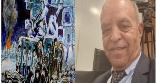 سبعة وسبعون عامًا… على رصيف الانتظار ، لوحة الفنان محمد الدغليس ، بقلم : د. وليد العريض