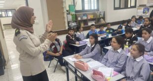 الضابطة الجمركية تقدم محاضرة توعوية ونشاطاً ترفيهياً لطلبة مدرسة رام الله الأساسية المختلطة في رام الله والبيرة