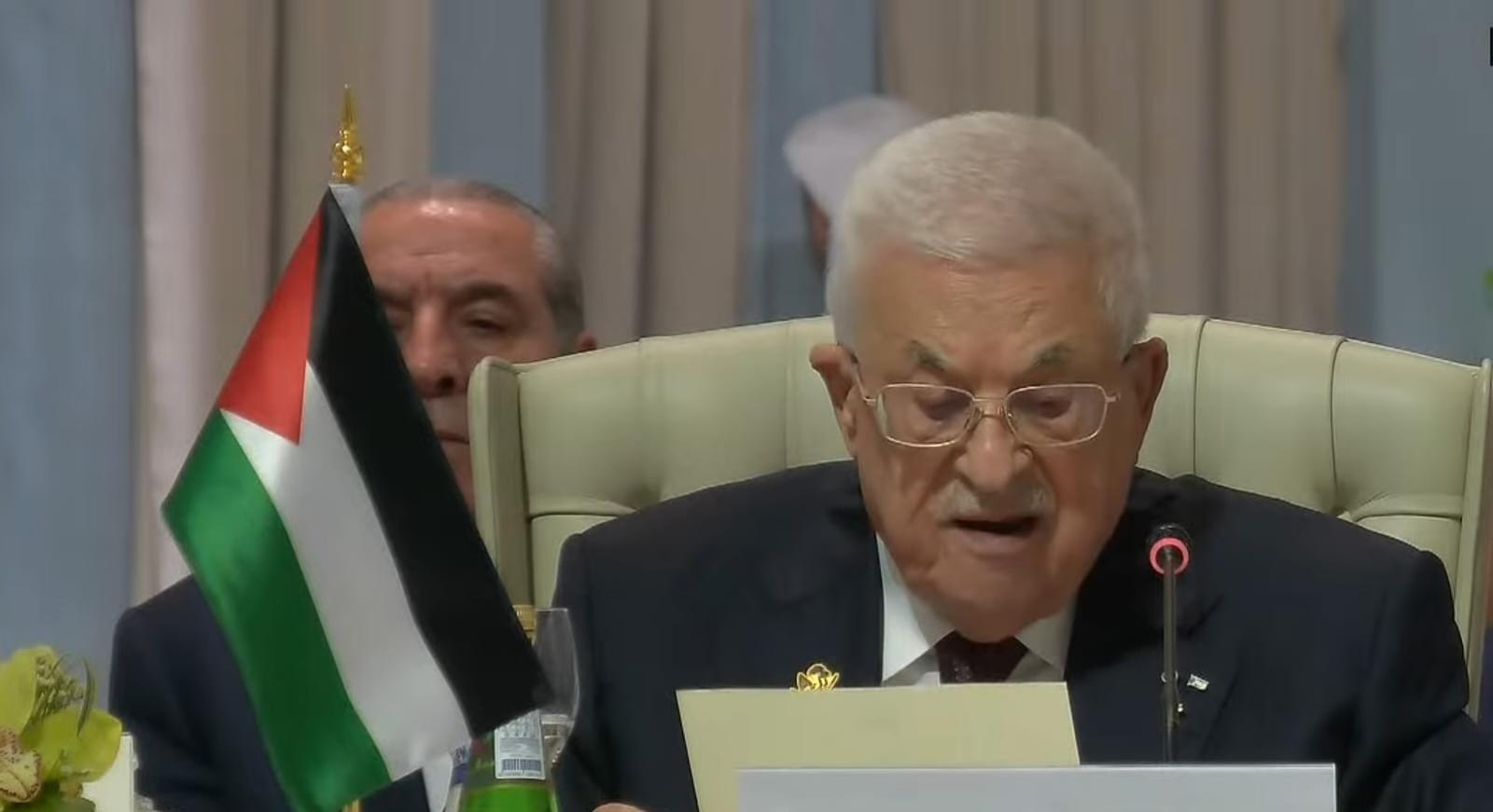 النص الكامل لكمة السيد الرئيس محمود عباس أمام قمة الدوحة