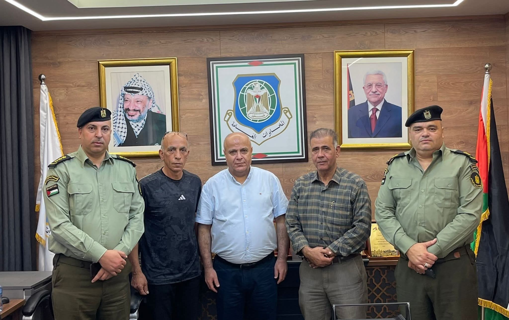 التوجيه السياسي والوطني للقدس ورام الله يبحث سبل التعاون مع جهاز المخابرات العامة