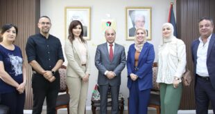 رئيس ديوان الجريدة الرسمية ريم أبو الرب ووزير النقل والمواصلات يبحثان سبل التعاون المشترك