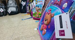 مؤسسة محمود عباس توزع 7000 حقيبة مدرسية وقرطاسية على مخيمات الضفة والقرى المهمشة