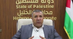 محافظ الخليل خالد دودين