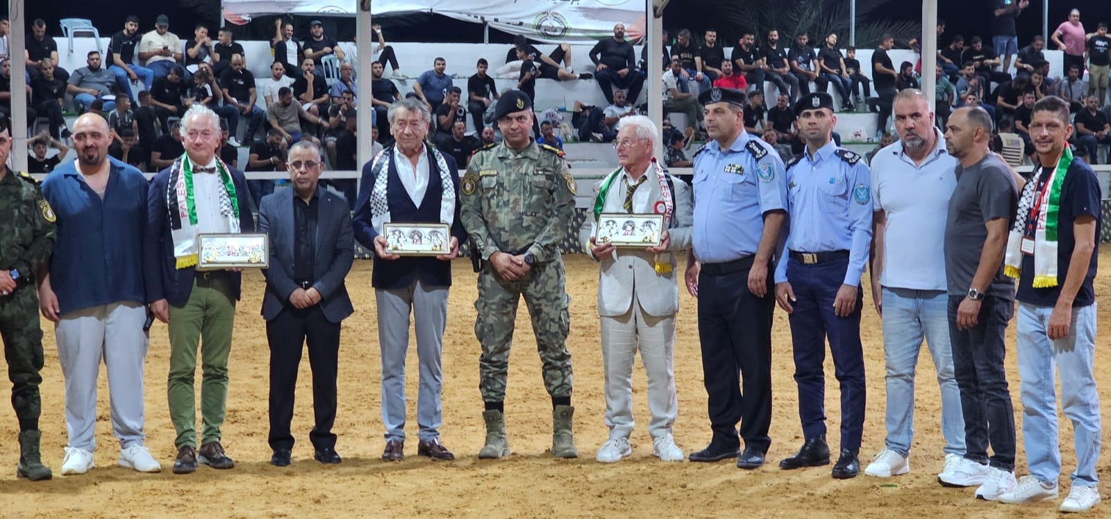 الأمن الوطني يشارك في بطولة جمال الخيل العربي في أريحا
